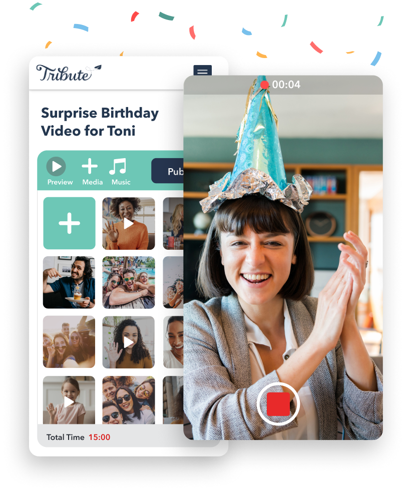 Happy Birthday Video Maker Surprise Gift Video Tribute